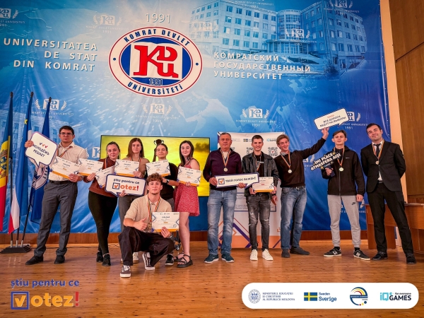Pe 18 septembrie la Universitatea de Stat din Comrat a avut loc o nouă etapă a proiectului &bdquo;Știu pentru ce Votez!&rdquo;.